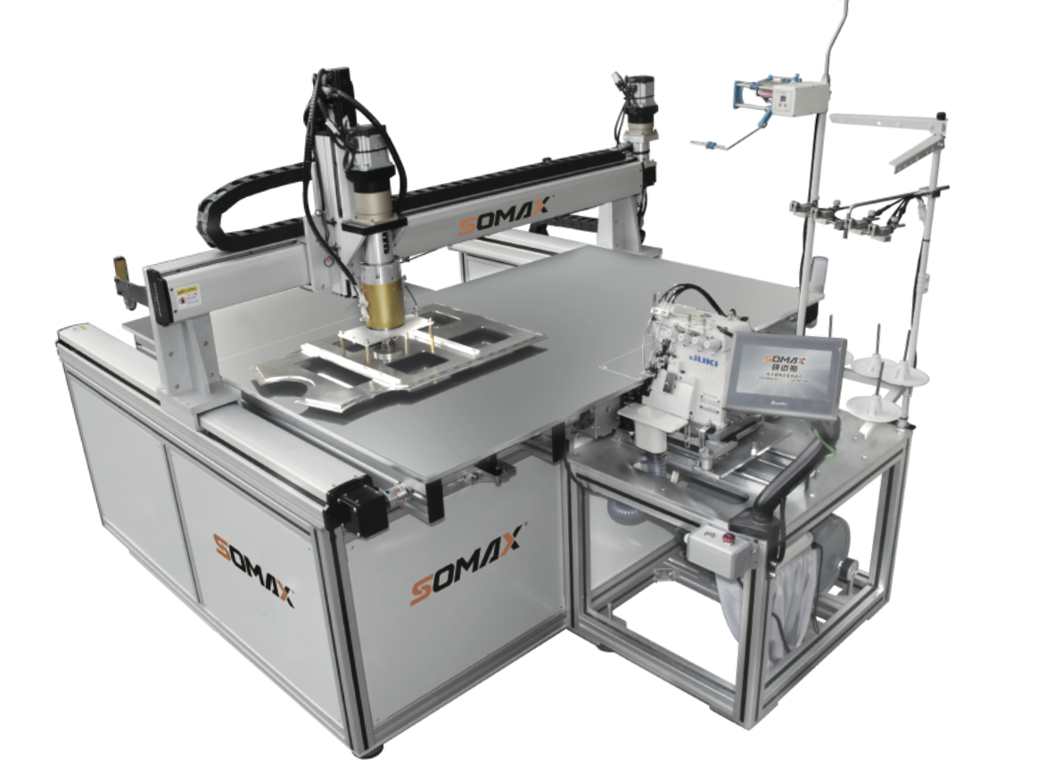 Auto Overlock Template Machine