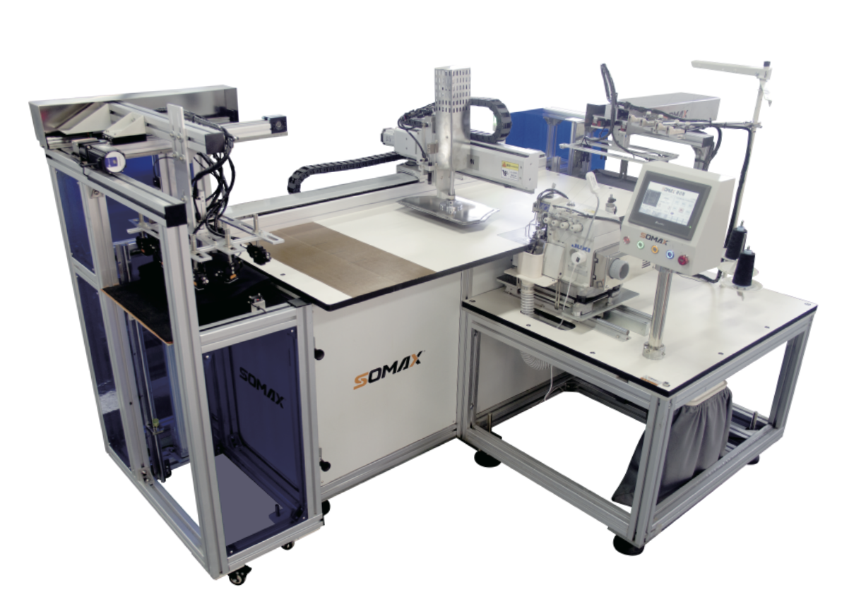 Auto Overlock Template Machine
